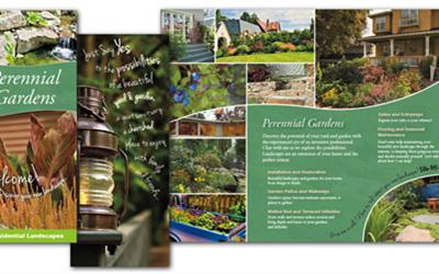 Perennial Gardens Brochure Design