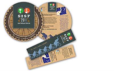 S2SF 2011 Bookmark and Circular Postcard Designs