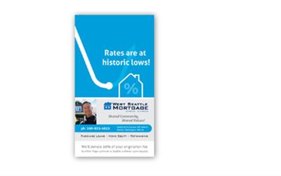 West Seattle Mortgage Ad Design